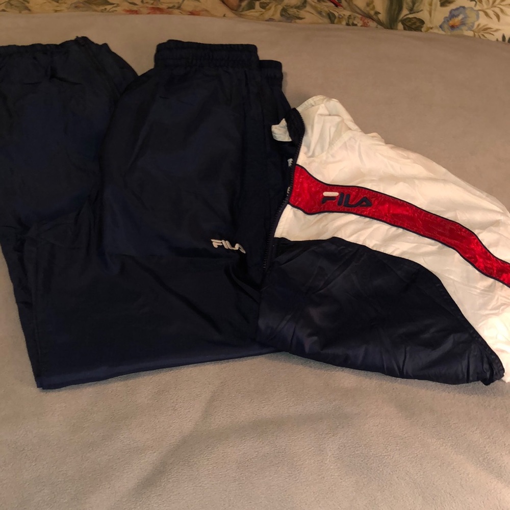 Vintage Fila red/white/blue athletic wear